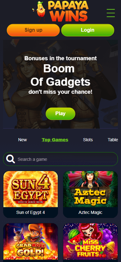 Papaya Wins Casino A Tropical Gaming Adventure Awaits Papaya Wins Casino A Tropical Gaming Adventure Awaits
